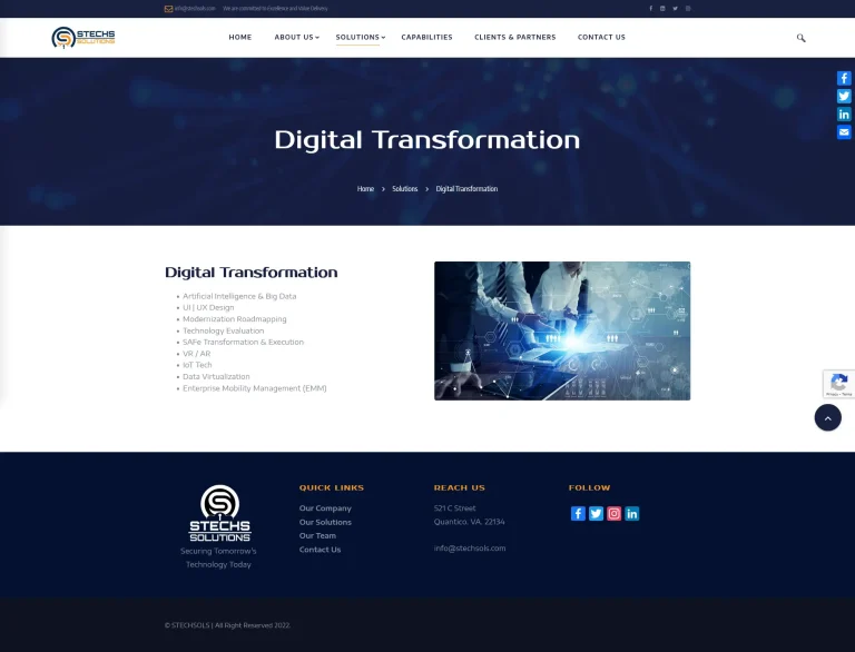 Stech Solutions - Digital Transformation